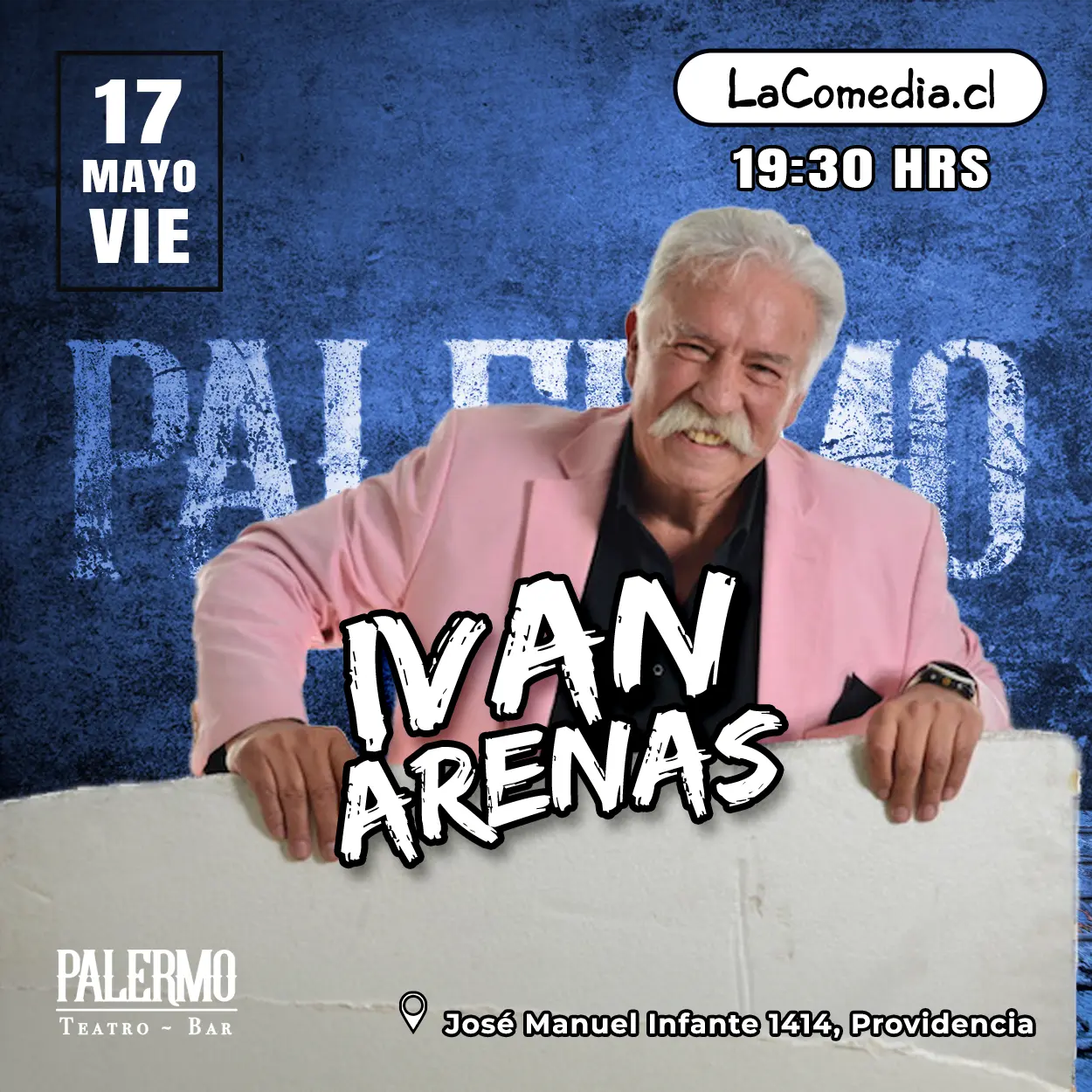 17 de mayo 19:30 Ivan Arenas