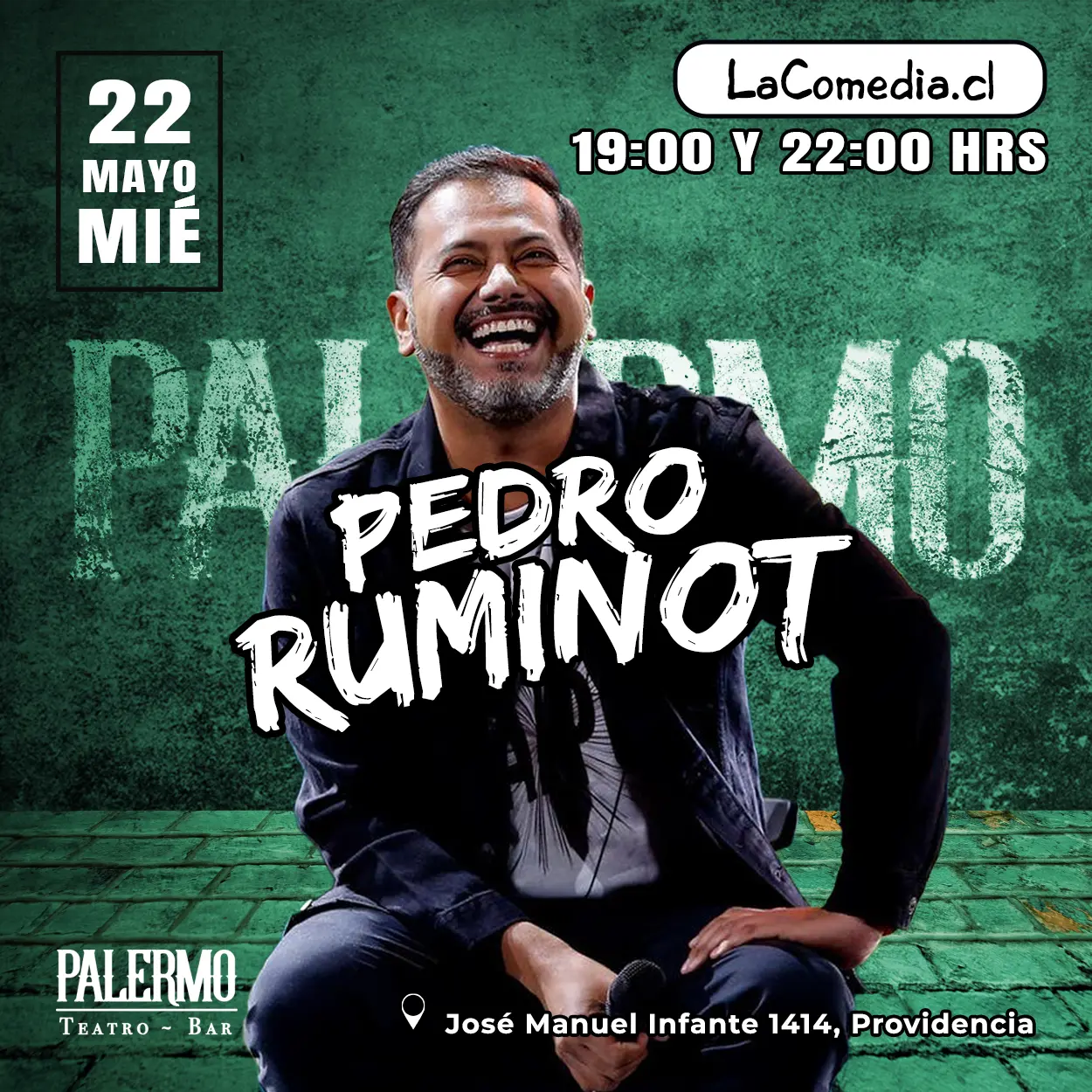 22 de mayo 19 y 22 Pedro Ruminot