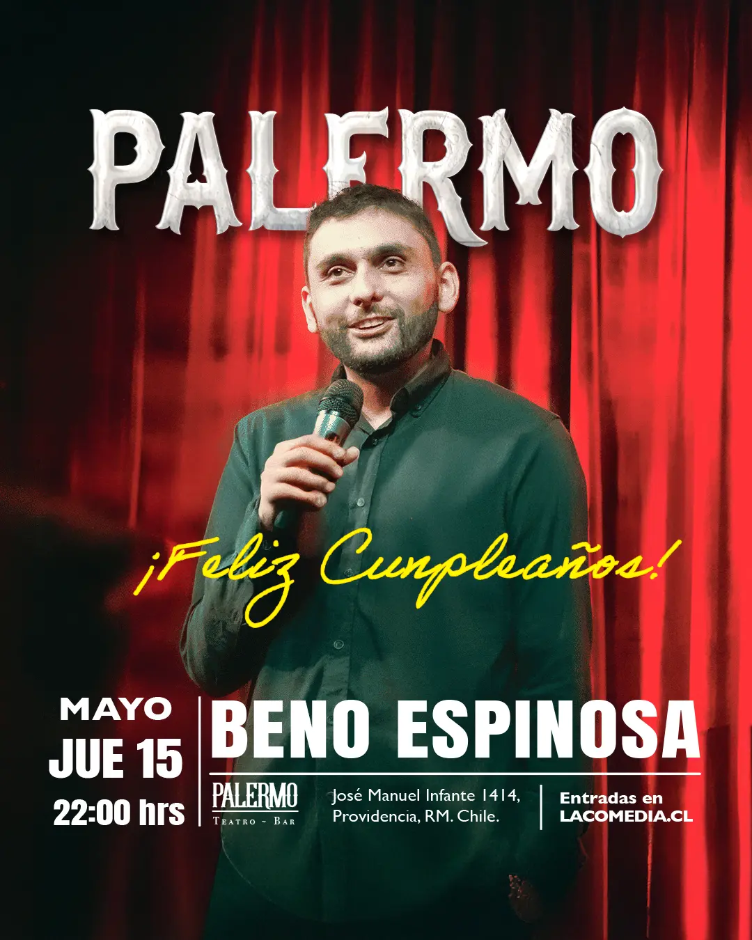Mayo 15 – Beno Espinosa ” Feliz Cumpleaños”